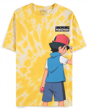 Koszulka Pokémon - Ash and Pikachu AOP