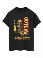 Koszulka Star Wars - Boba Fett Distressed Outlaw