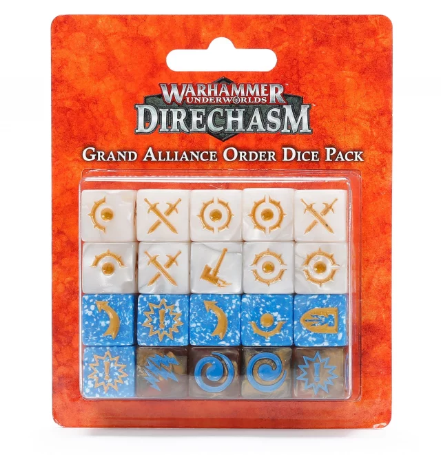 Kostky Warhammer Underworlds: Direchasm - Grand Alliance Order