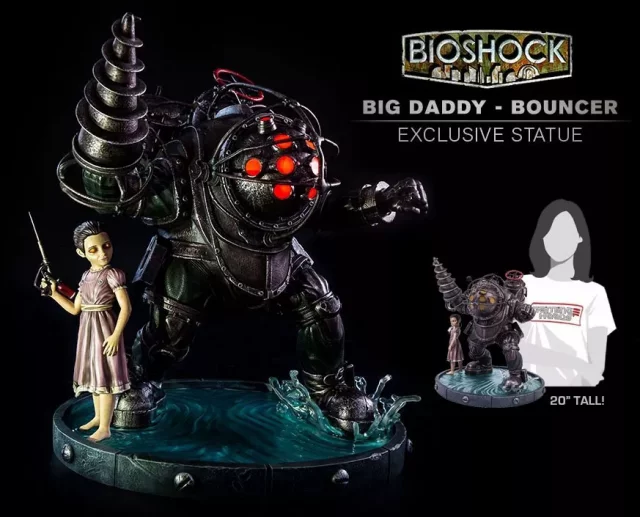 Statua Bioshock - Big Daddy Bouncer Exclusive 1/4 Statue (51 cm)