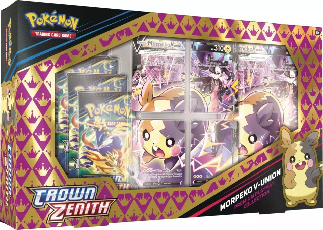 Karciana gra Pokémon TCG: Crown Zenith - Morpeko V-UNION Premium Playmat Collection