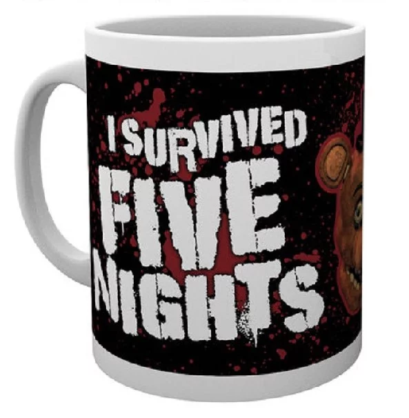 Kubek Five Nights at Freddys - I Survived