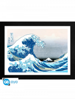 Plakat w ramce Hokusai Katsushika - The Great Wave